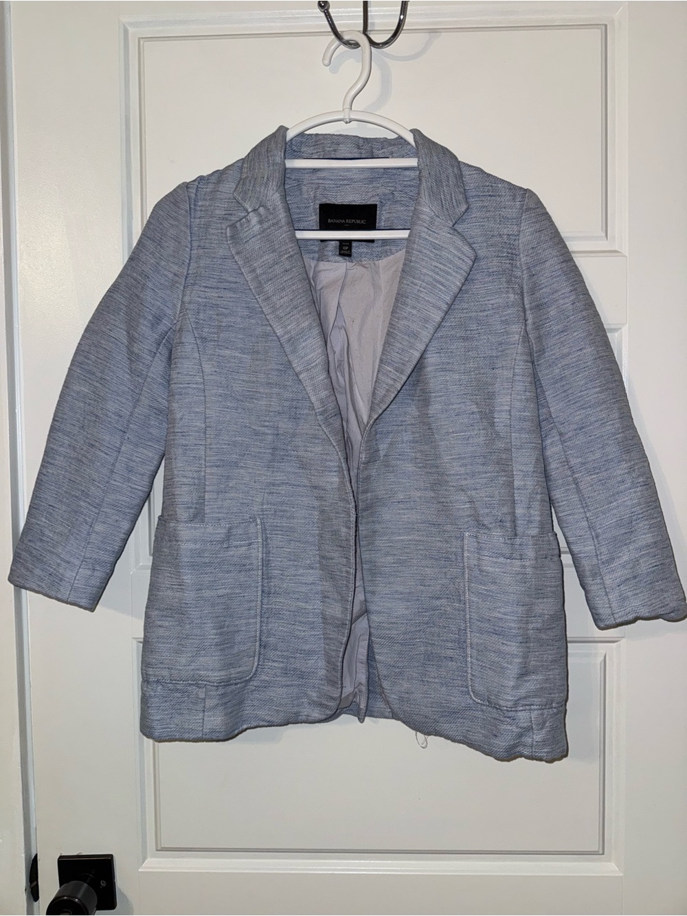 Banana Republic Light Blue Women's Blazer Jacket